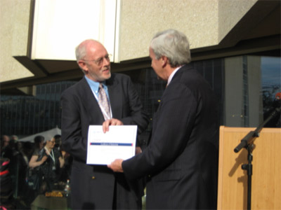 award presentation