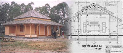 building and drawing