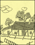 drawing of house